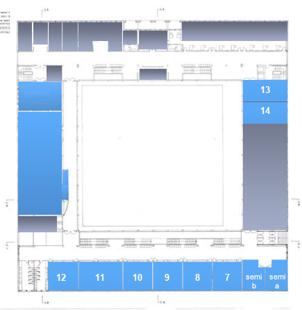 Mapa do edificio - planta primeira